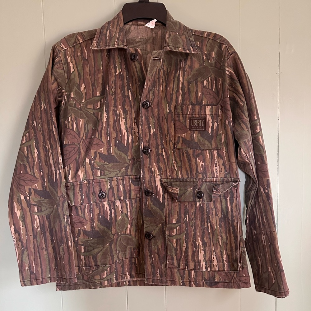 Vintage Liberty Camo Shirt Jacket